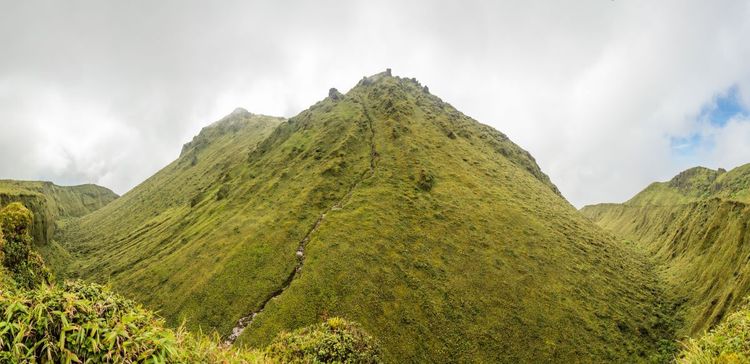 Le sommet de la montagne