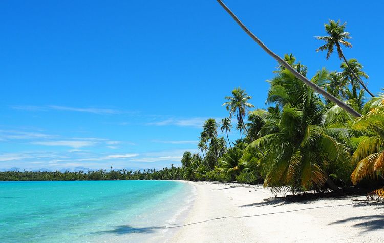 Lonely Beach dans l'atoll de Fakarava
