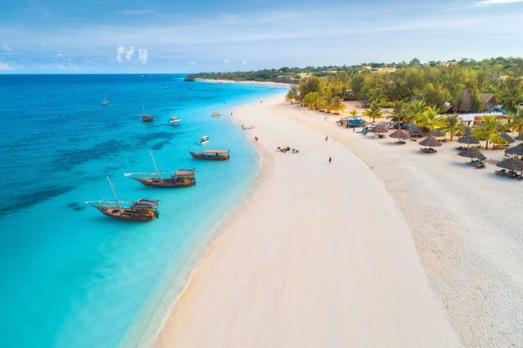 Las idílicas playas de Zanzíbar