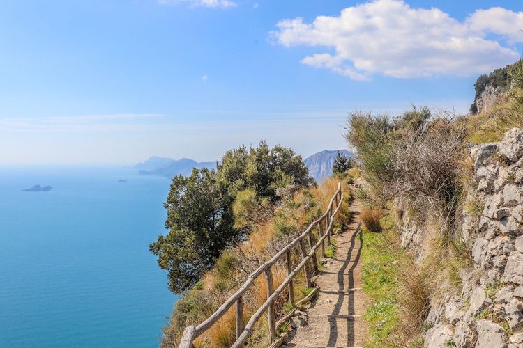 Chemin des Dieux reliant Agerola à Positano