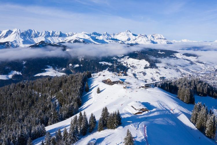 La station de Megève en Haute-Savoie