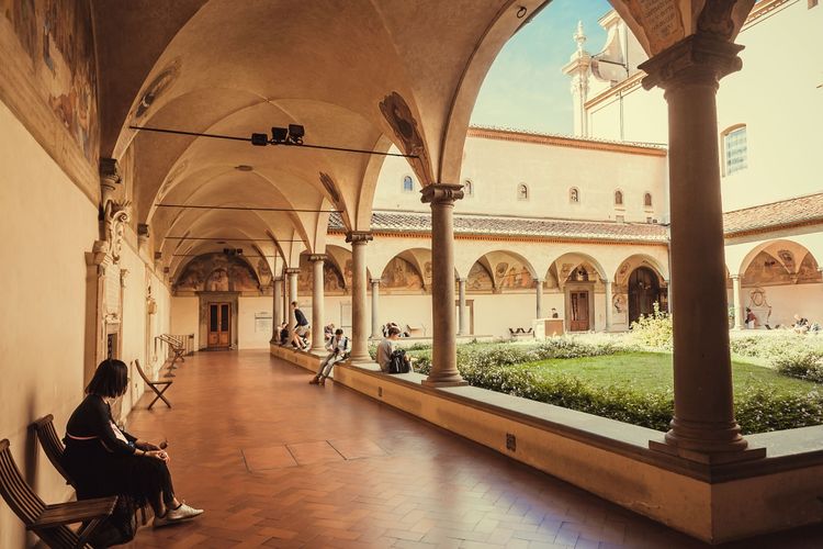 El claustro del Museo San Marco