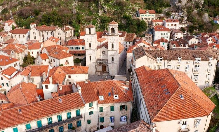 Vue aérienne sur Saint-Tryphon