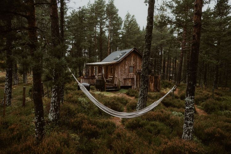 Eco home glamping dans le parc national Cairngorms Scotland