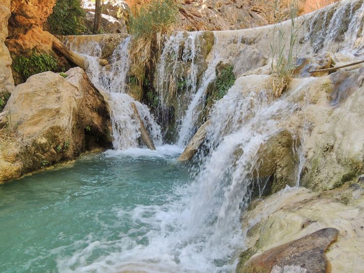Une impressionnante cascade à Las Chorreras del Cabriel.