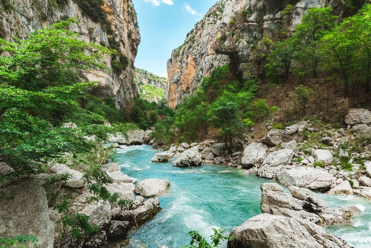 Les sentiers du Verdon: Wanderung durch den Grand Canyon