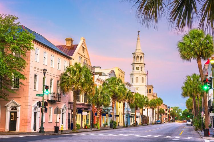 Charleston aux États-Unis