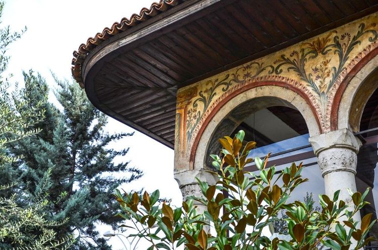 Détail architectural de la mosquée
