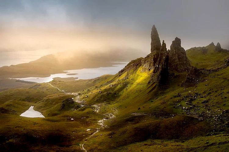 Il vecchio uomo di Storr, Isola di Skye