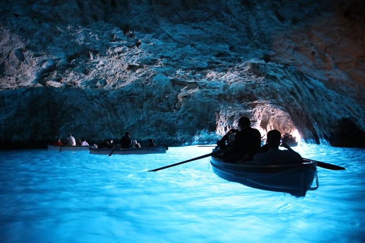 Grotte Bleue, Italie