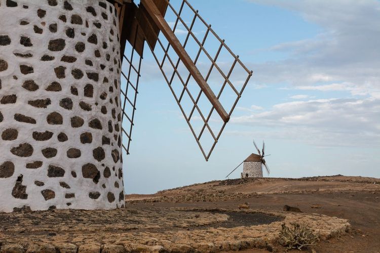 Reconstitution d’un hameau traditionnel de Fuerteventura : l'Écomusée de la Alcogida