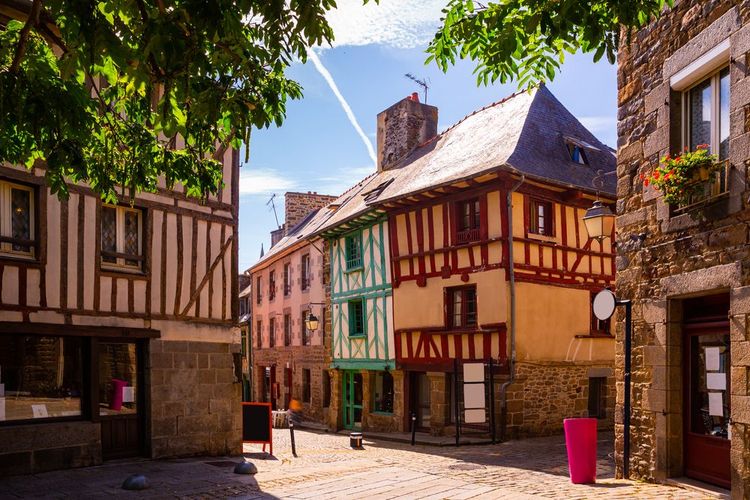 Saint-Brieuc, its historic centre and cathedral