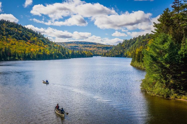 Lac Wapizagonke, dans le parc national de la Mauricie
