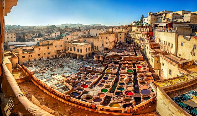 La tannerie de Chouara de Fès