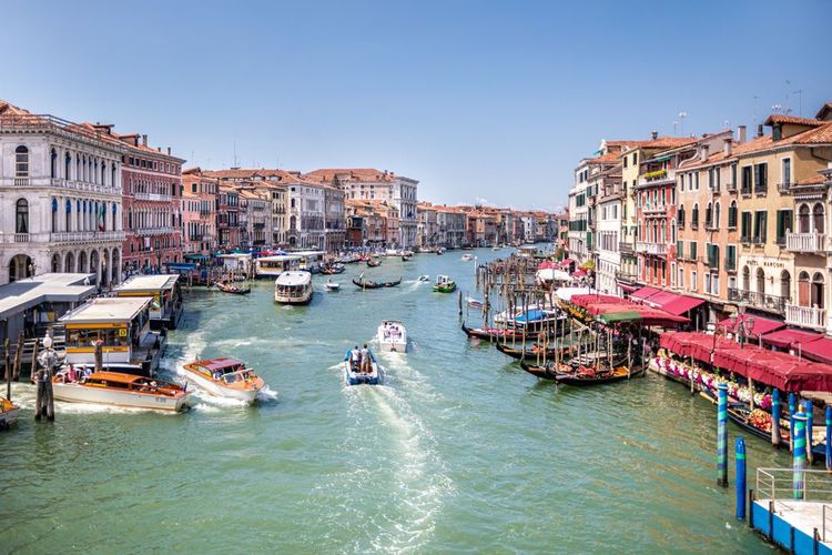 Il Canal Grande, Venezia sull'acqua