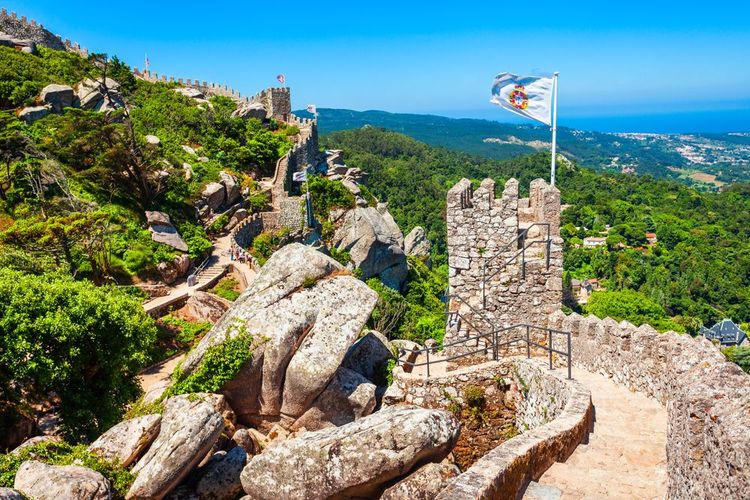 le chemin de garde sur les remparts offre une belle balade