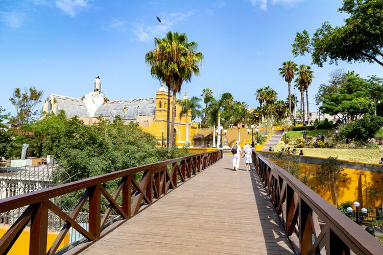 Le pont du quartier Barranco à Lima