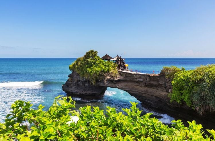 Il magnifico tempio Tanah Lot di Bali