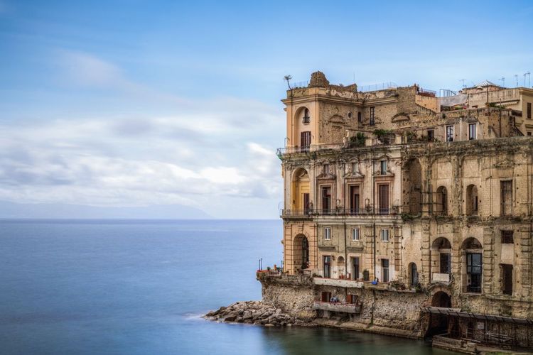 Palazzo Donn'Anna historischer Wohnsitz in Posillipo, Neapel, Italien