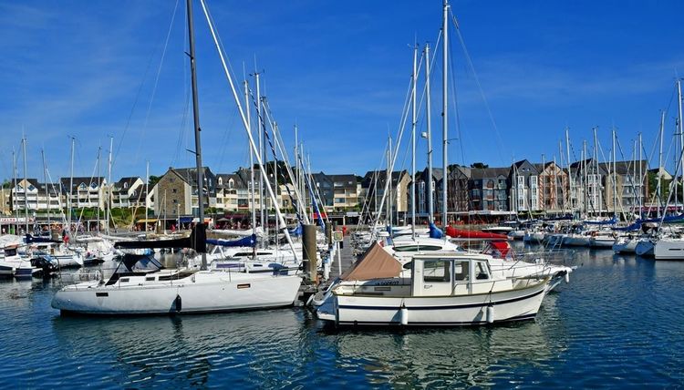 Le port de plaisance d'Arzon.
