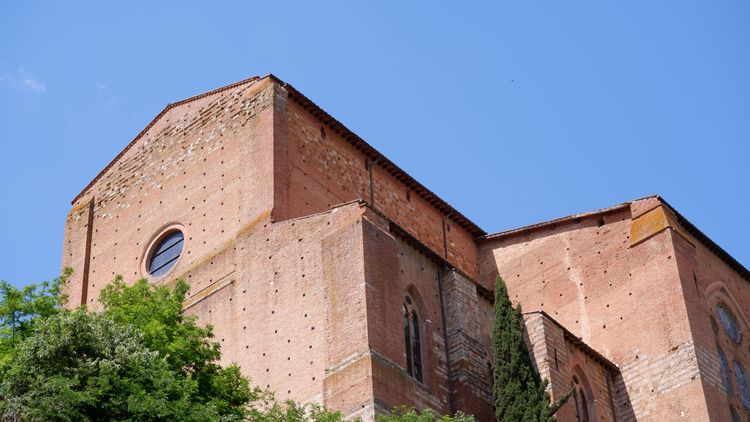 Piazza San Domenico e la Basilica Cateriniana