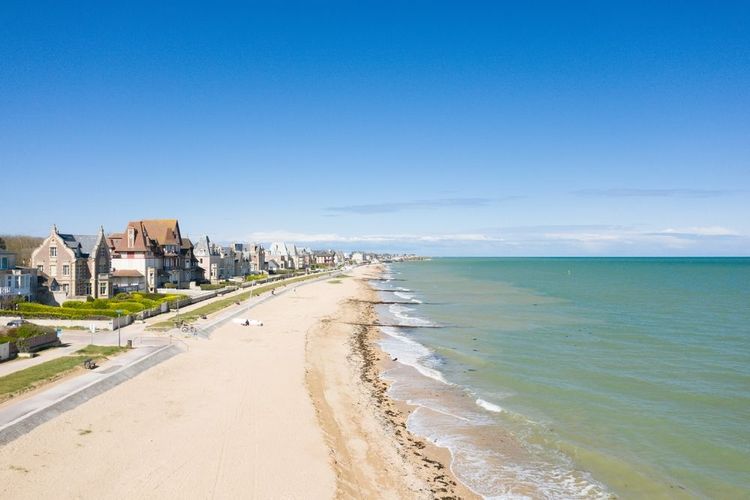 La plage de Lion-sur-Mer, Normandie
