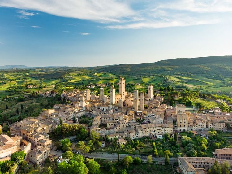  San Gimignano, Italie 
