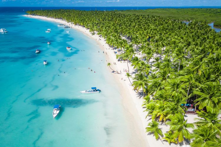 Saona, la plus grande île de la République dominicaine