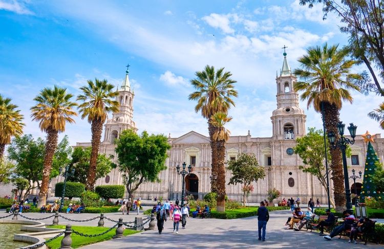 La cathédrale d'Arequipa