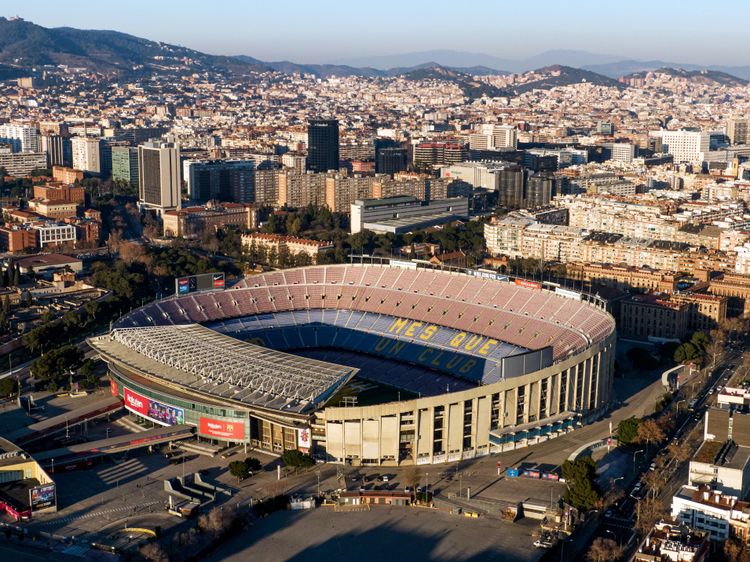 Descubra el estadio del FC Barcelona