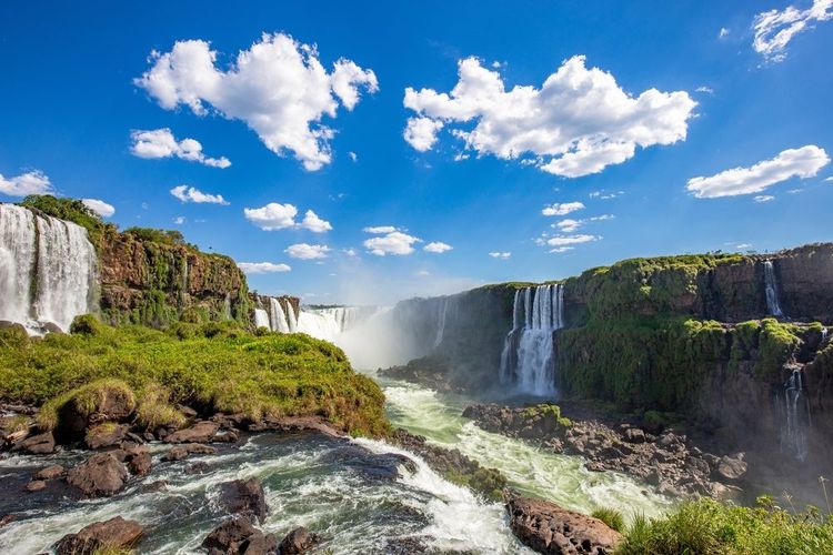 chutes d'Iguazu en Argentine et au Brésil