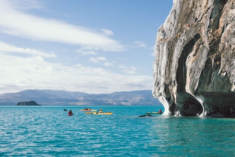 Cathédrale de Marbre, Lac Général Carrera, Chili