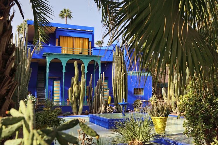 Le Jardin Majorelle et sa villa