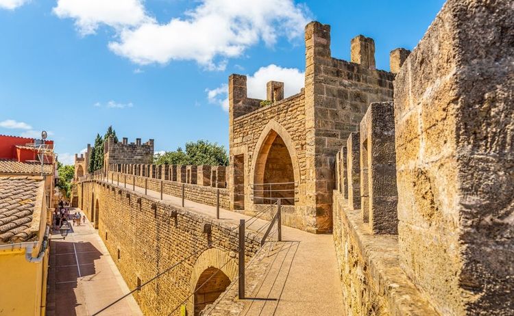La vieille ville d'Alcudia, île de Majorque