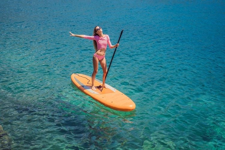 Stand-up paddle, sur le lac comme en mer