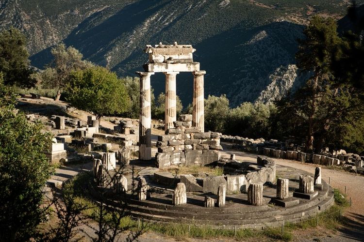 Sanctuaire d'Athena Pronaia, Delphes,