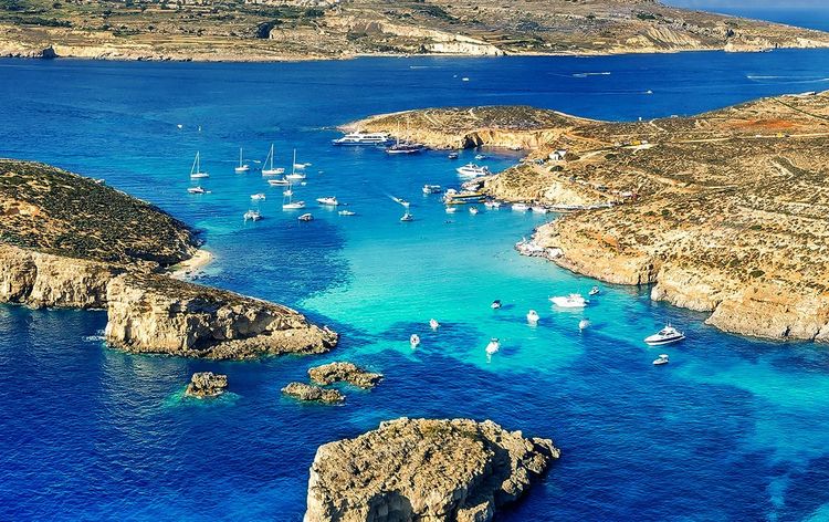 Le lagon de Comino est le plus couru de toute la méditerranée