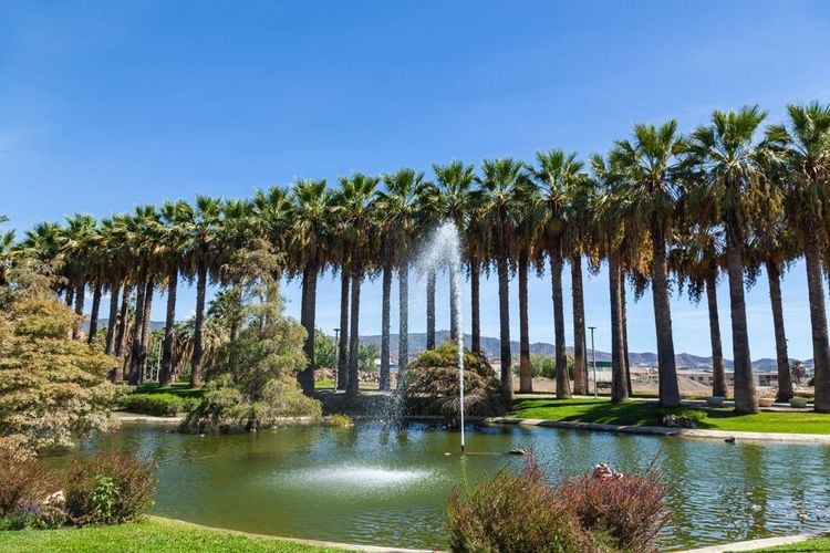 Parc Pueblos de America à Motril, en Espagne