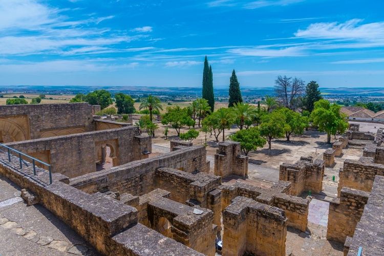 Ruines de Madinat al-zahra près de la ville espagnole de Cordoue