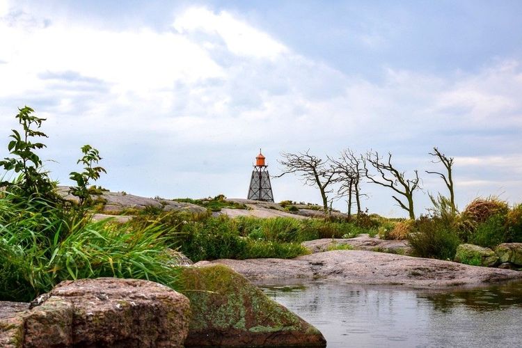 Paysage du littoral de Seskarö