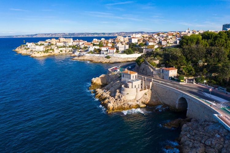 La corniche sans voiture