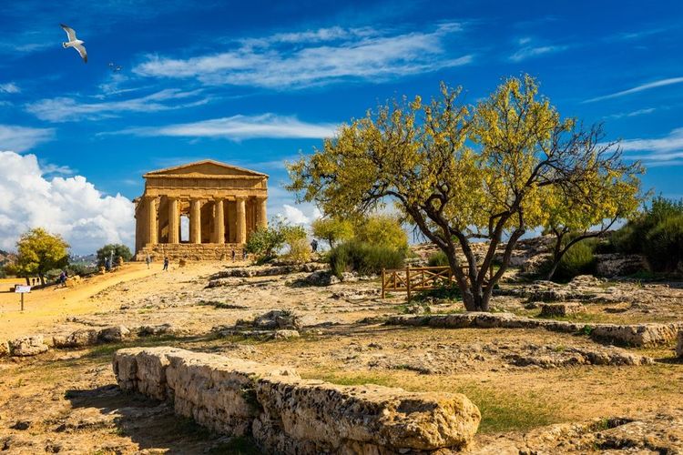 Vallée des Temples, Sicile.