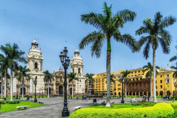 La Plaza De Armas à Lima