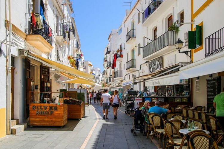 Le centre-ville d'Eivissa