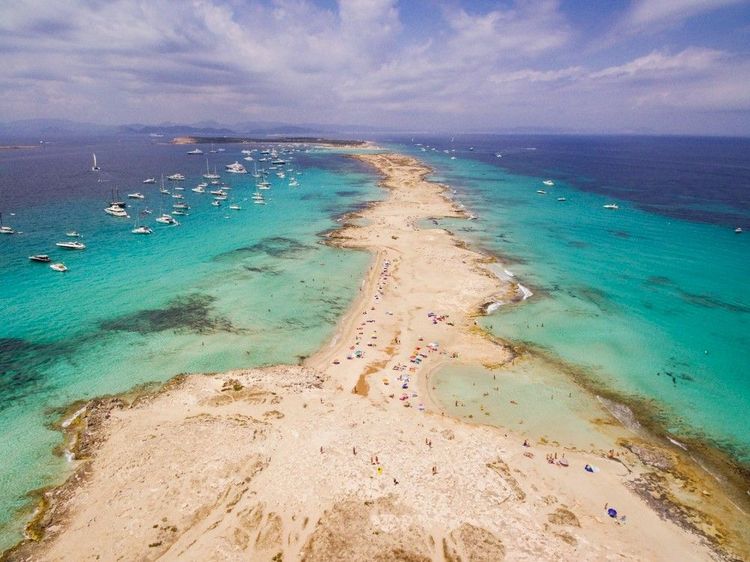 Formentera, plage de ses illetes