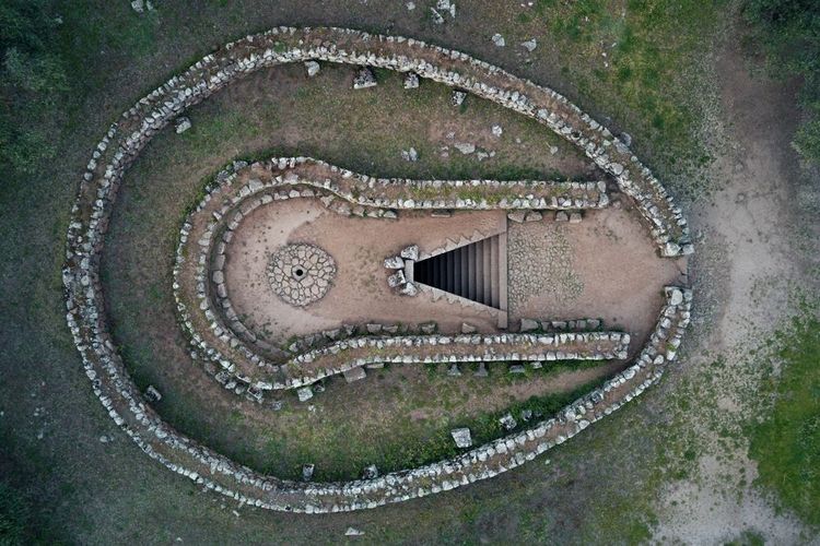 Nuraghe du sanctuaire de Santa Cristina, à Paulilatino, Oristano