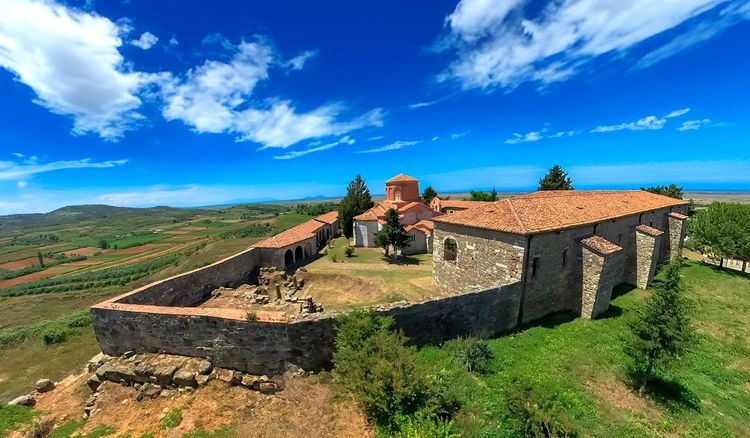 Le monastère Sainte-Marie abritant le musée Apollonia