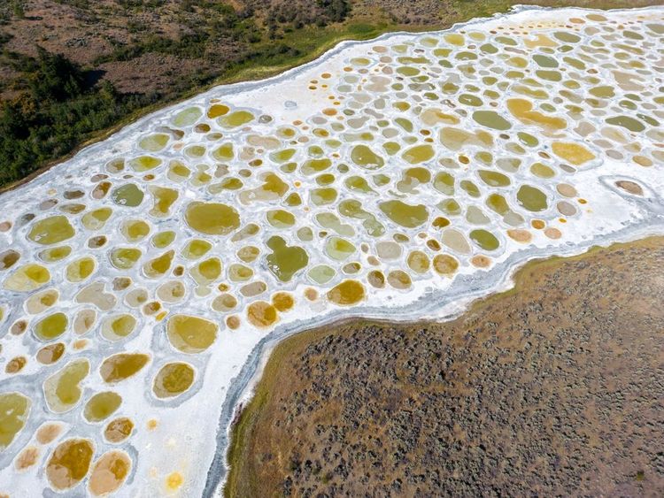 Spotted Lake, Colombie-Britannique, Canada