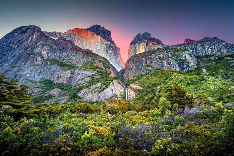 Les pics du Torres del Paine National Park