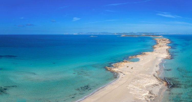 Formentera, plage de ses illetes